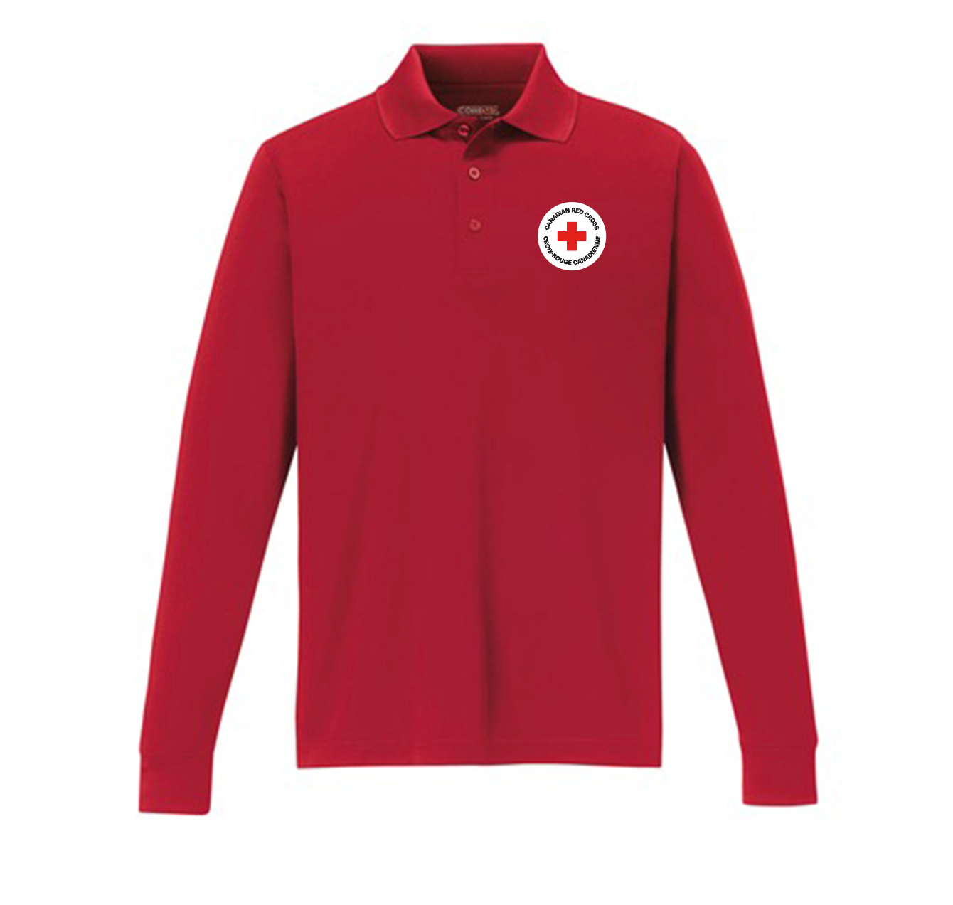Mens L/S Pique Polo