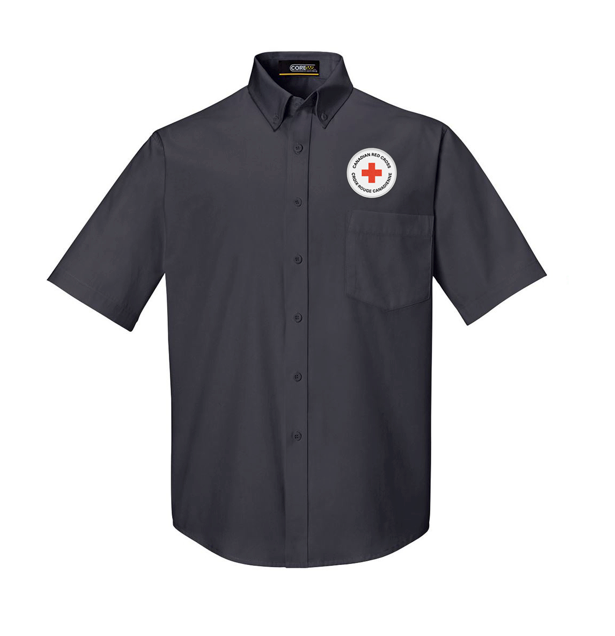 Mens 65/35 Short Sleeve EZ care shirt