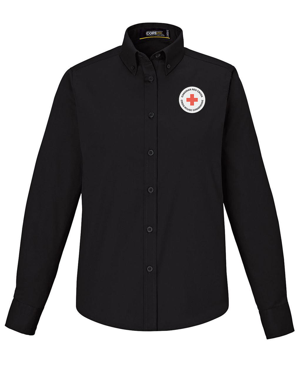 Ladies 65/35 Long Sleeve EZ care shirt