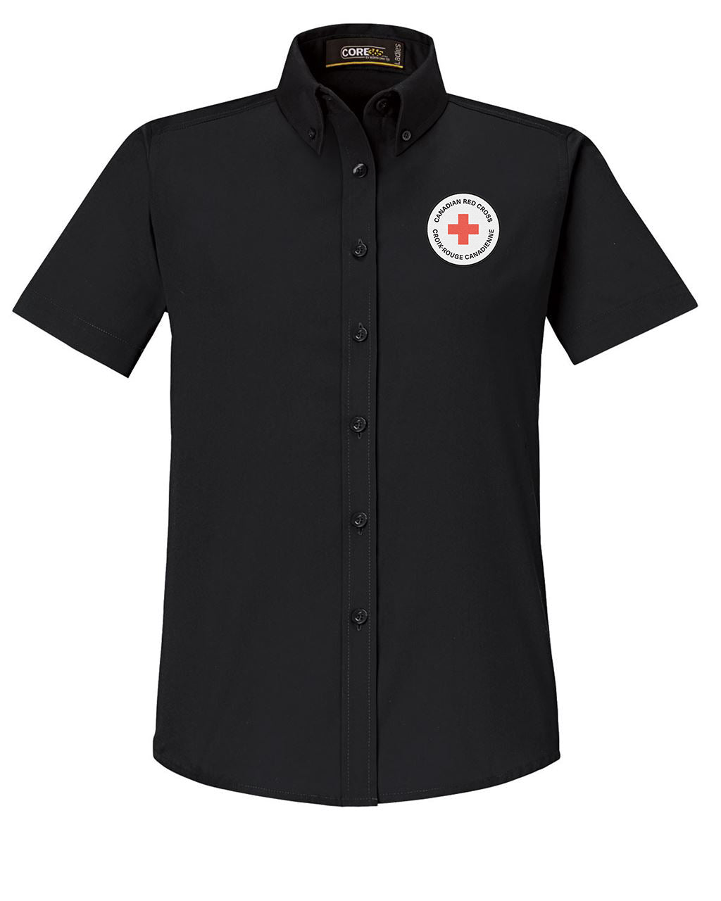Ladies 65/35 Short Sleeve EZ care shirt