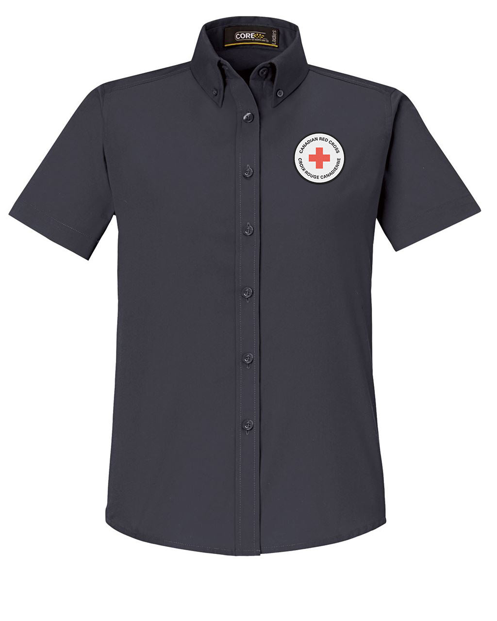 Ladies 65/35 Short Sleeve EZ care shirt