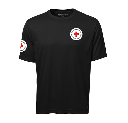 T-shirt anti-transpiration en polyester pour hommes