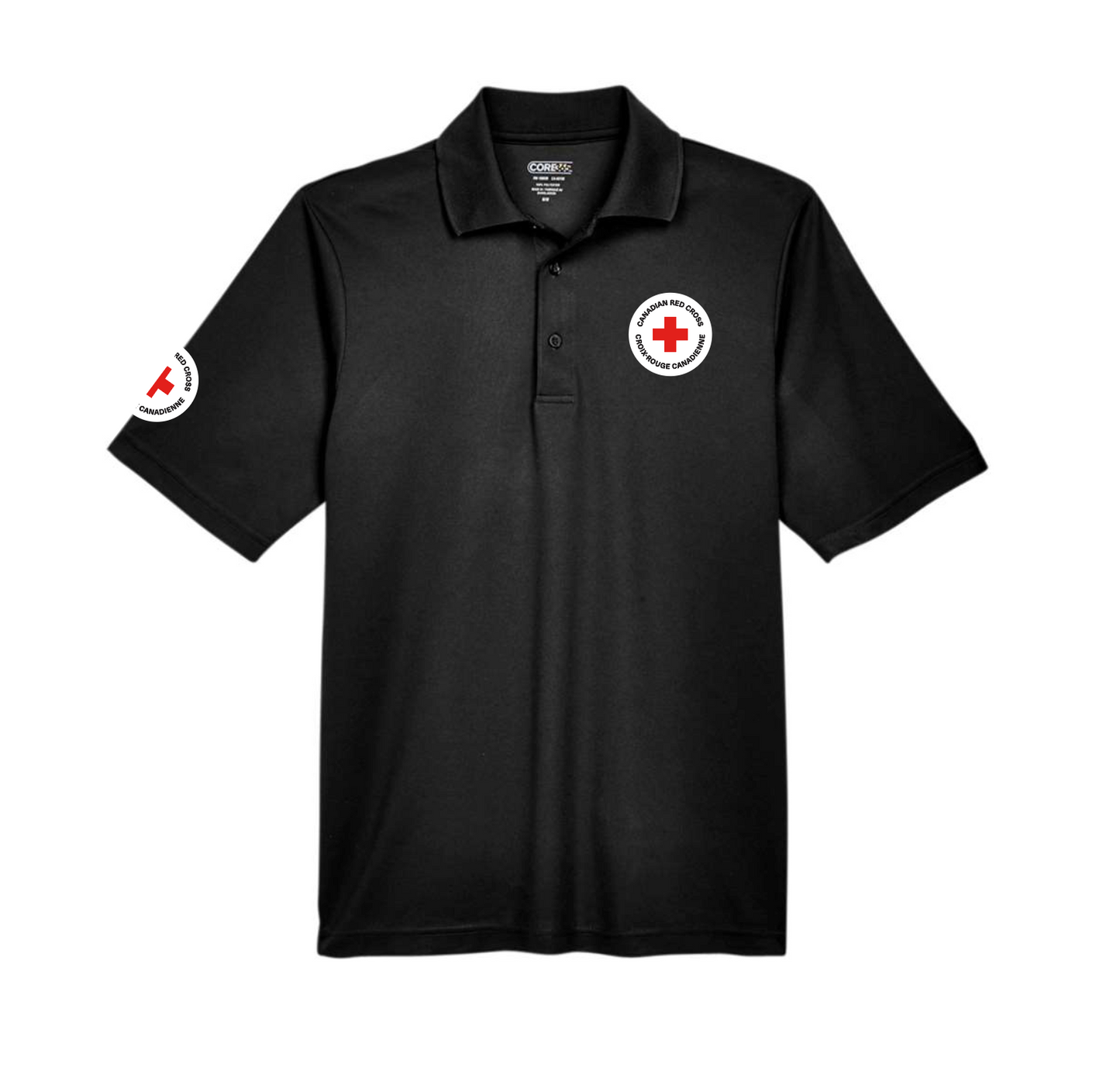 Polo piqué en polyester S/S pour hommes