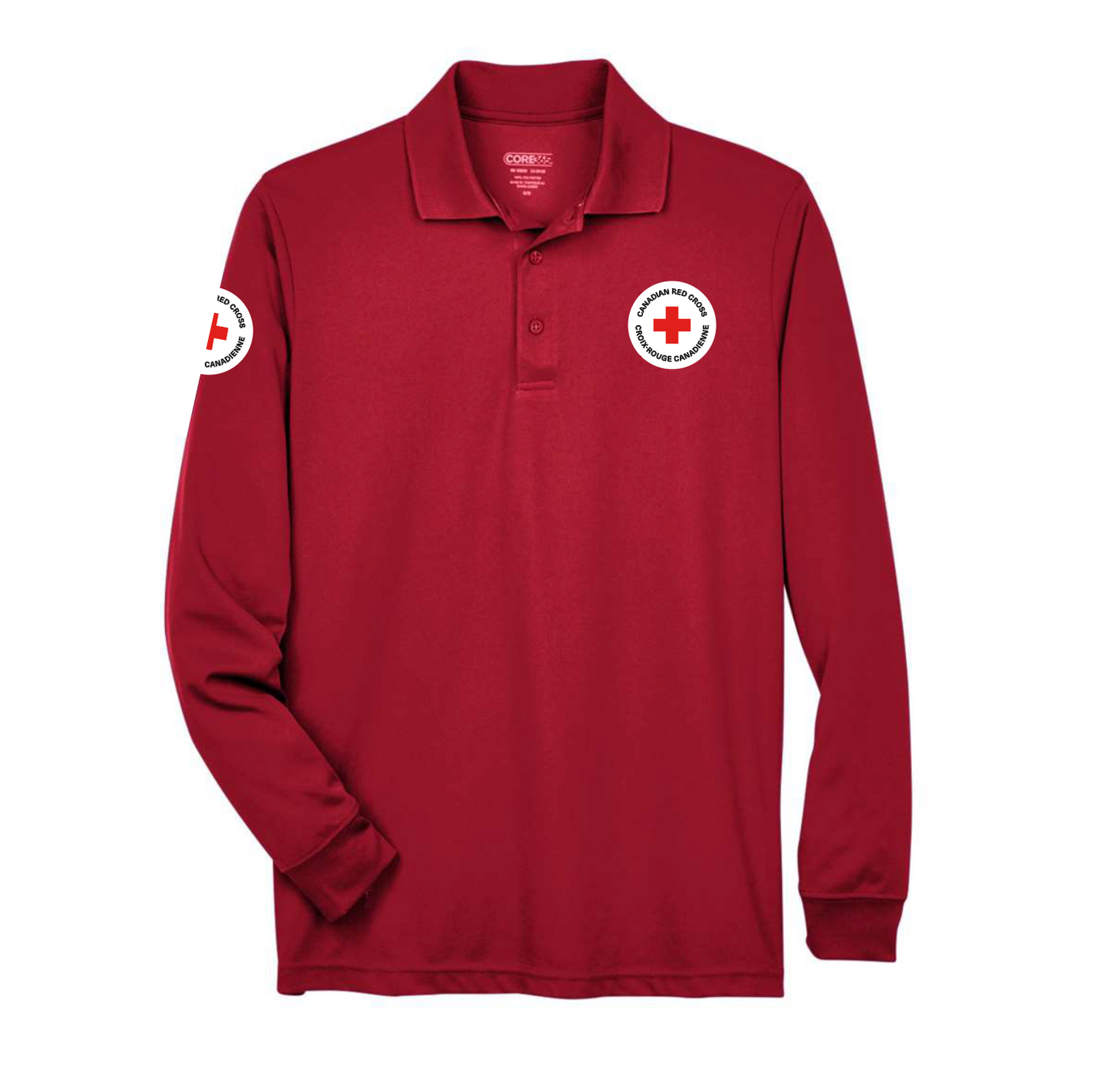 Polo piqué L/S pour hommes