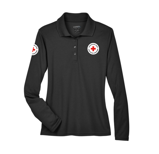 Polo piqué L/S pour femme